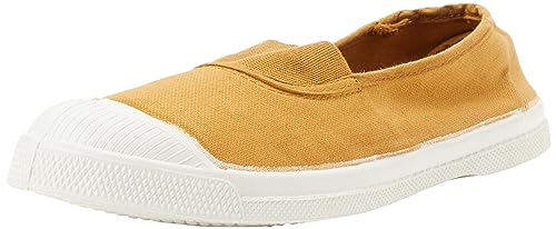 Bensimon Jungen Unisex Kinder Ten Elastisch E Sneaker, Camel, 23 EU von Bensimon