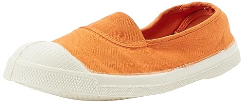 Bensimon Jungen Unisex Kinder Ten Elastisch E Sneaker, Korallenrot, 26 EU von Bensimon