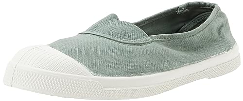 Bensimon Jungen Unisex Kinder Ten Elastisch E Sneaker, Matcha, 26 EU von Bensimon