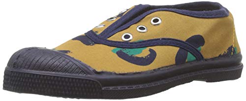 Bensimon Jungen Unisex-Kinder Ten Elly Neoleo Sneaker, Mehrfarbig (Leopard 0155), 25 EU von Bensimon
