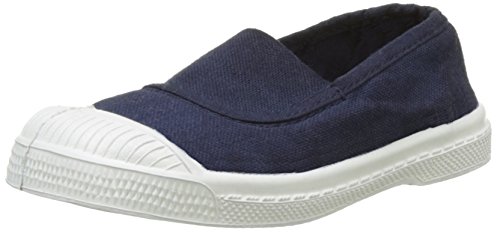 Bensimon Jungen Unisex Kinder Tennis Elastique Enfant Sneaker, Blau (Marine), 32 EU von Bensimon