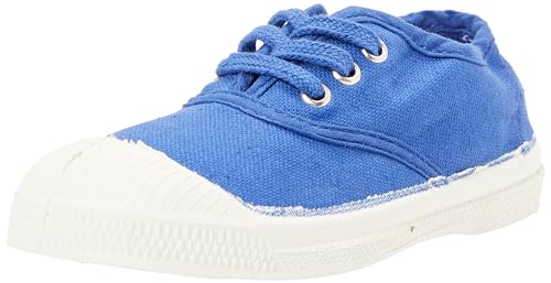 Bensimon Jungen Unisex Kinder Tennis Schnürsenkel Sneaker, Elect Blau, 27 EU von Bensimon