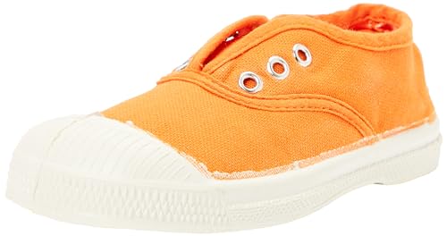 Bensimon Jungen Unisex Kinder Tennisschuh Elly Sneaker, Clementine, 23 EU von Bensimon