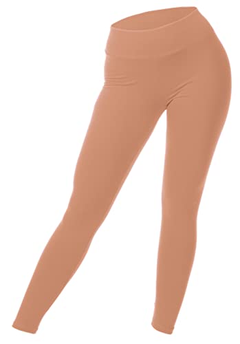 Bensini Women's WGO-CAMEL-52 Leggings, Camel, 52 von BENSINI