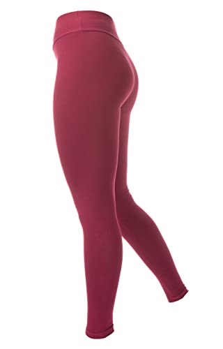 Bensini Women's WGO-ROTWEIN-52 Leggings, Rotwein, 52 von Bensini