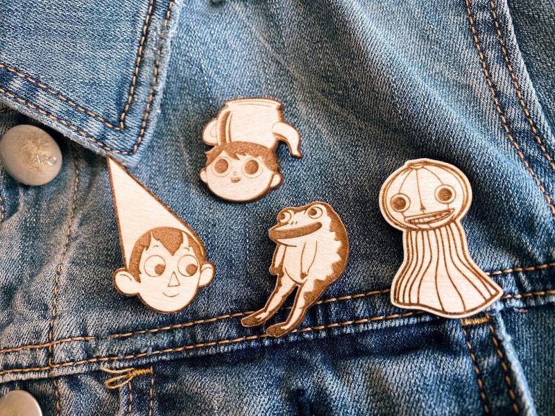 Over The Garden Pin Pottsfield Erntefest Halloween Retro Fairycore von BentPonderosa