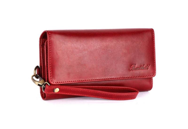 Benthill Geldbörse Damen Echt Leder Portemonnaie Groß RFID Vintage Geldbeutel XXL, RFID-Schutz Kartenfächer Münzfach Reißverschlussfach von Benthill