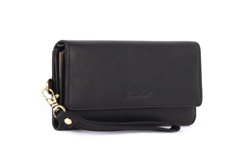 Benthill Geldbörse Damen Echt Leder Portemonnaie Groß RFID Vintage Geldbeutel XXL, RFID-Schutz Kartenfächer Münzfach Reißverschlussfach von Benthill