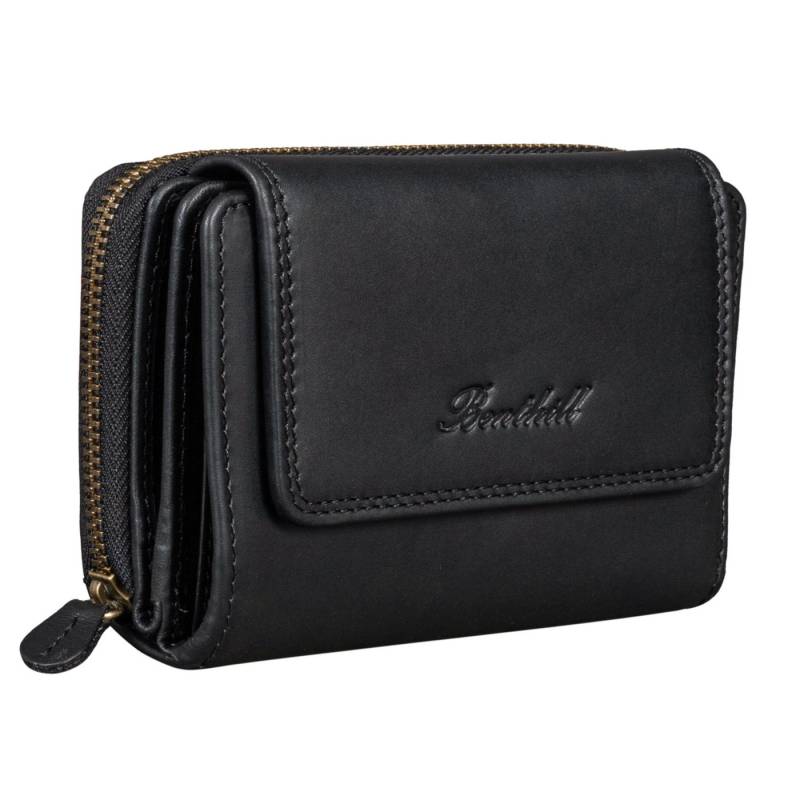 Benthill Geldbörse Damen Echt Leder RFID Geldbeutel viele Kartenfächer Portemonnaie Groß, RFID-Schutz Kartenfächer Münzfach Reißverschlussfach von Benthill