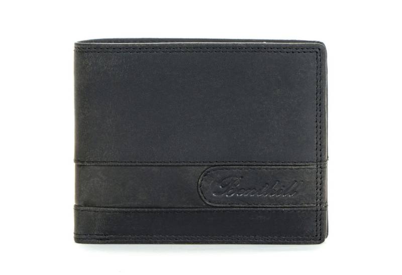 Benthill Geldbörse Herren Echt-Leder Geldbeutel RFID Großes Portemonnaie Männer Vintage, RFID-Schutz Kartenfächer Münzfach von Benthill