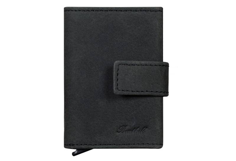 Benthill Geldbörse Herren Echt Leder RFID Slim Klein Smart Wallet Kartenetui Portemonnaie, RFID-Schutz Kartenfächer Münzfach von Benthill