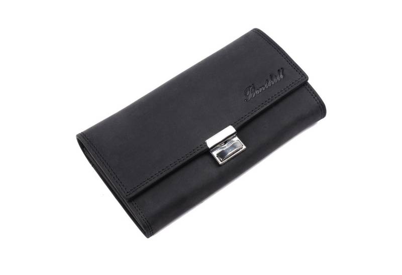 Benthill Geldbörse Kellner Echt Leder Kellnergeldbörse Taxibörse RFID Profi Kellnerbörse, RFID-Schutz Kartenfächer Münzfach Reißverschlussfach von Benthill