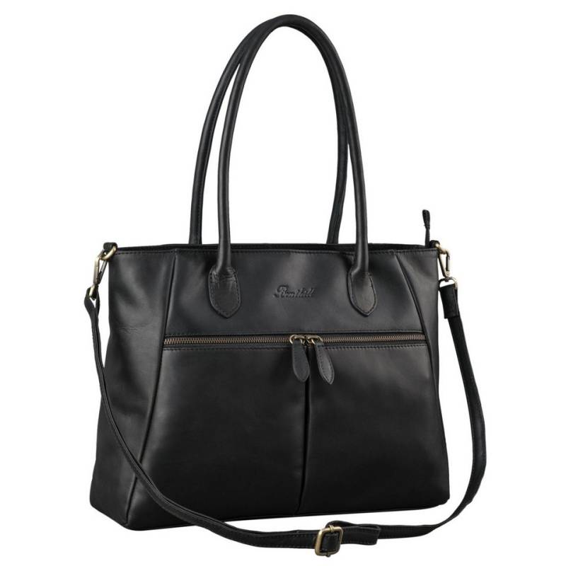 Benthill Handtasche Damen Echt Leder Damentasche Shopper Umhängetasche Schultertasche, Schultergurt / Umhängegurt Reißverschlussfach von Benthill