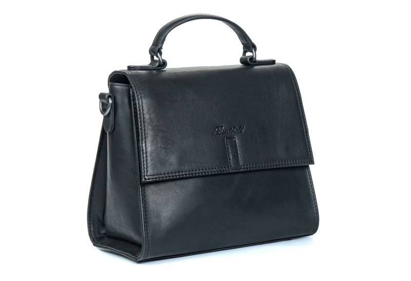 Benthill Henkeltasche Damen Echt Leder Henkeltasche Kleine Tasche Frauen Handtasche Bag, Reißverschlussfach von Benthill