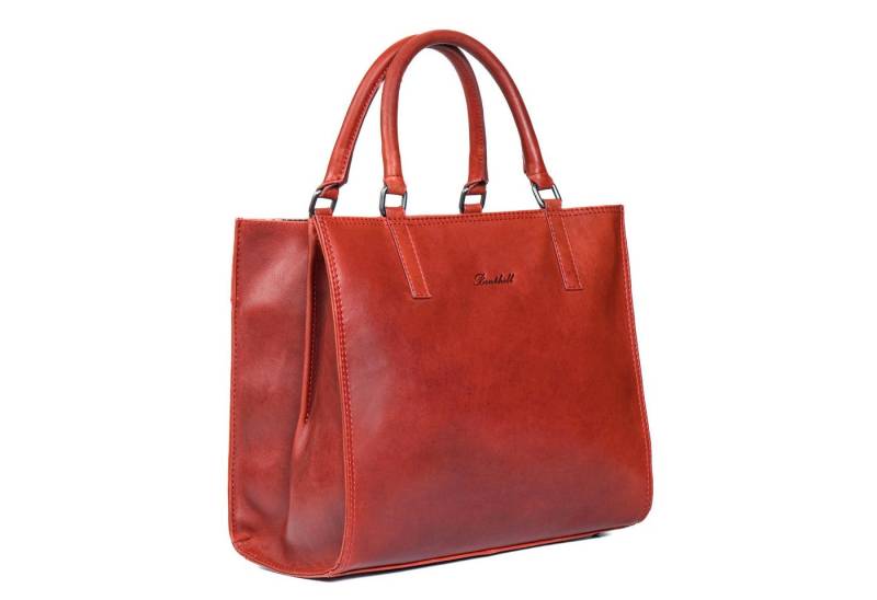 Benthill Henkeltasche Damen Echt Leder Tasche Handtasche Frauen Shopper Große Schultertasche, Reißverschlussfach von Benthill