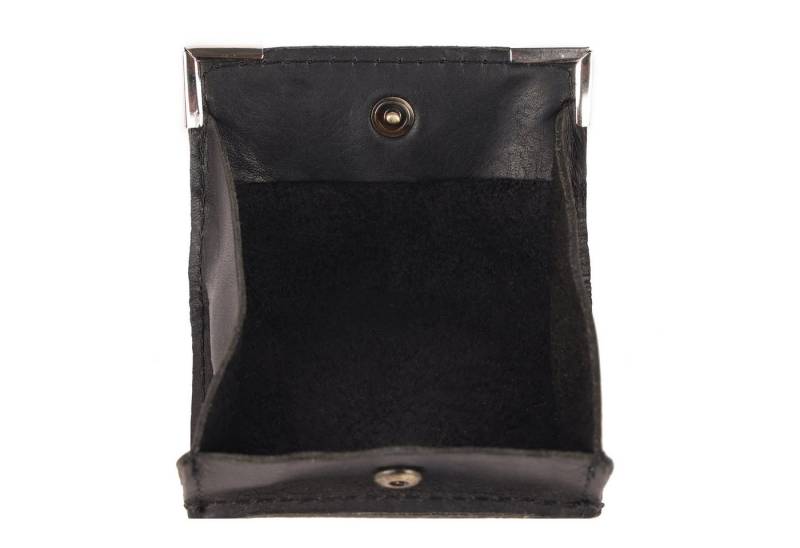 Benthill Mini Geldbörse Leder Münzbörse Slim Wallet Schlanke Minibörse Münzen Geldbörse, Münzfach von Benthill