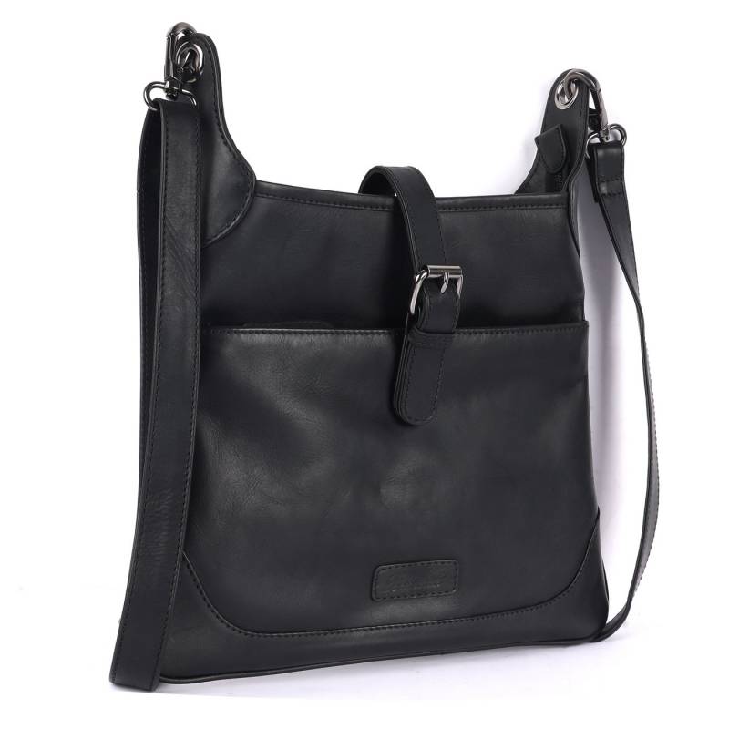 Benthill Umhängetasche Damen Echt Leder Umhängetasche Shopper Vintage Schultertasche Tasche, Schultergurt / Umhängegurt Reißverschlussfach von Benthill