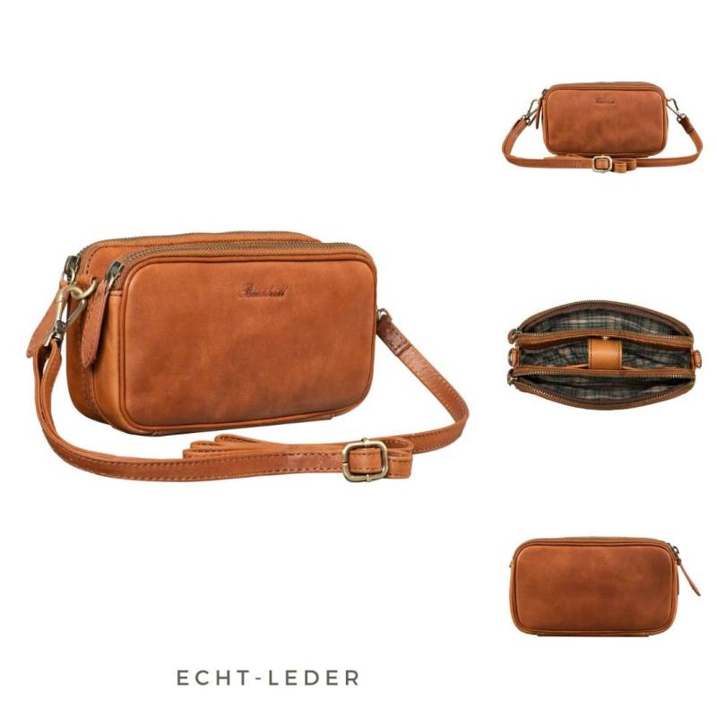 Reisetasche Aus Echtem Leder - Reisebrieftasche Umhängetasche Rindsleder Schultertasche von BenthillLederShop