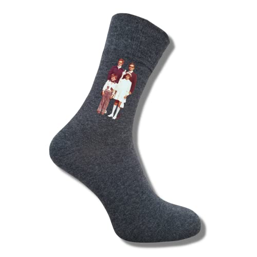 Bentini Herrensocken | Gr. 39-54 | Individuell bedruckt mit eigenem Bild | Persönliche Geschenkidee für Herren (as3, numeric, numeric_39, numeric_42, regular, regular, anthrazit) von Bentini