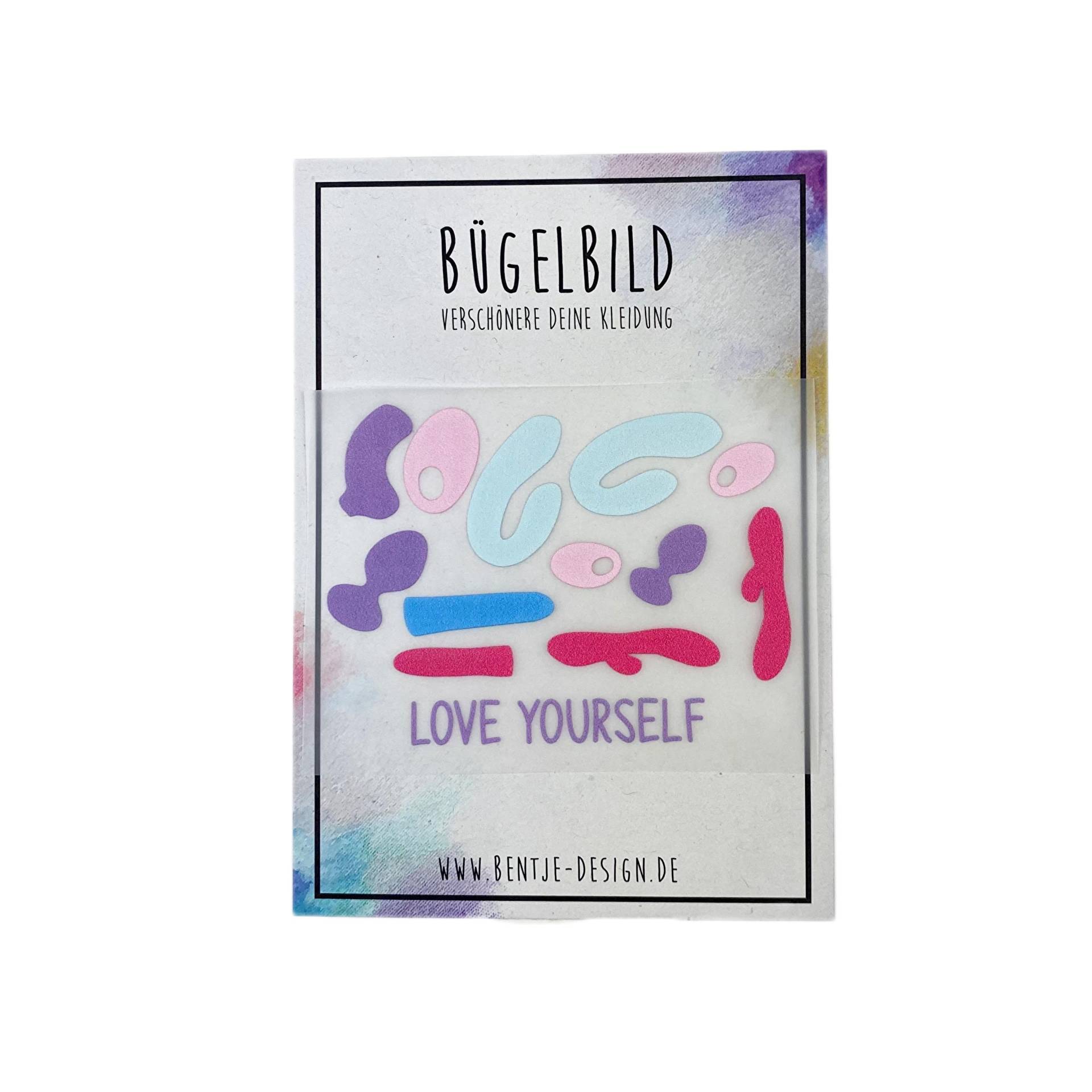 Bügelbild, Love Yourself , Sextoy, Selflove Diy von BentjeDesign