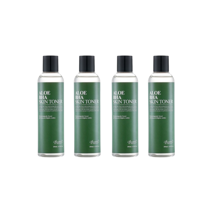 Benton - Aloe BHA Skin Toner - 200ml - (New Version) (4ea) Set von Benton