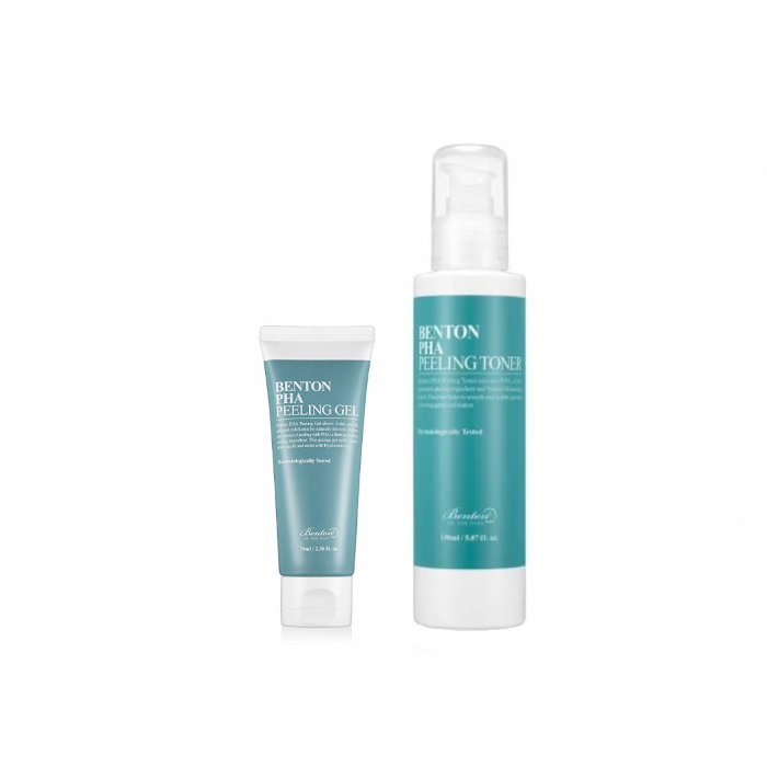 Benton - PHA Peeling Gel - 70ml (1ea) + Toner - 150ml (1ea) Set von Benton