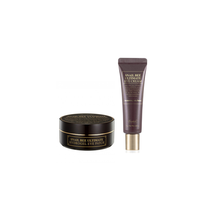 Benton - Snail Bee Ultimate Eye Cream - 30g (1ea) + Hydrogel Eye Patch - 60patches (1ea) Set von Benton