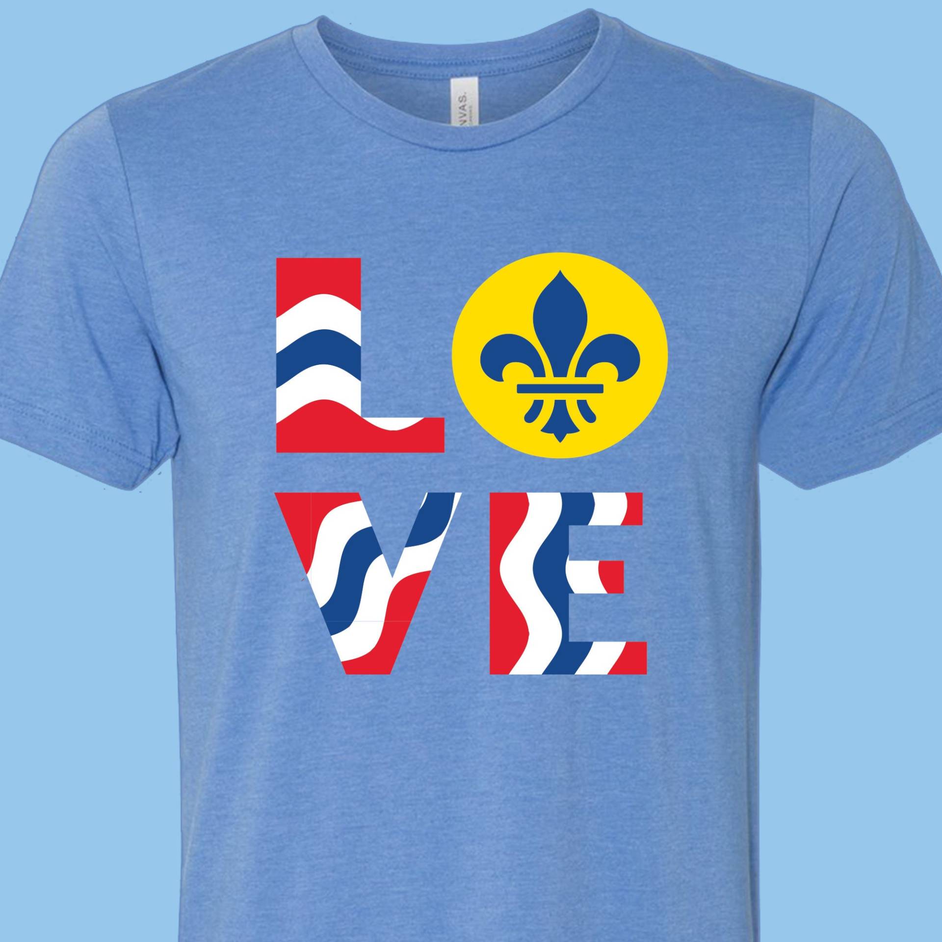 Love Stl - City Shirt Von Benton Park Prints, St Louis, Saint Louis von BentonParkPrints