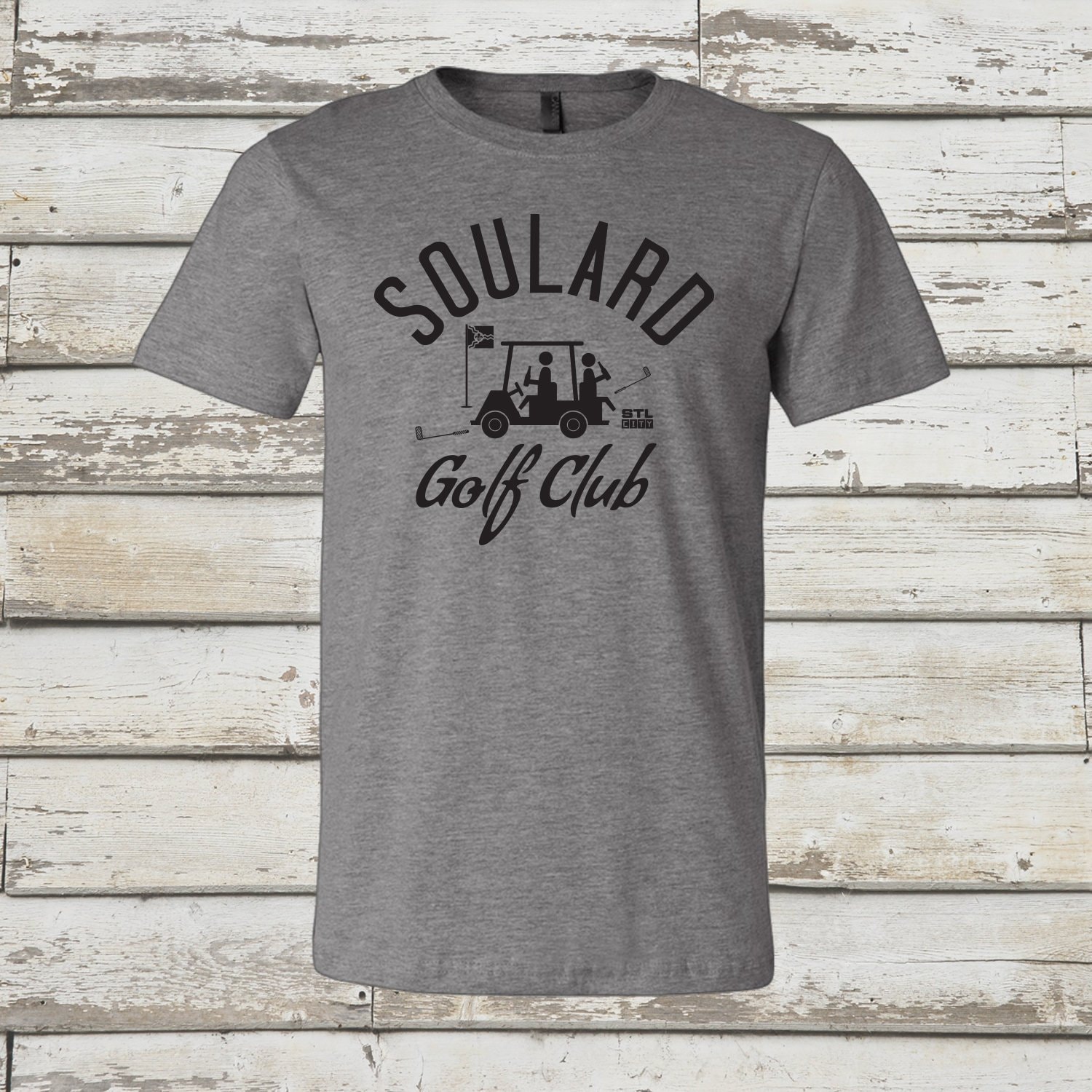 Soulard Golf Club - A Stl City Shirt Von Benton Park Prints, St. Louis, Saint von BentonParkPrints