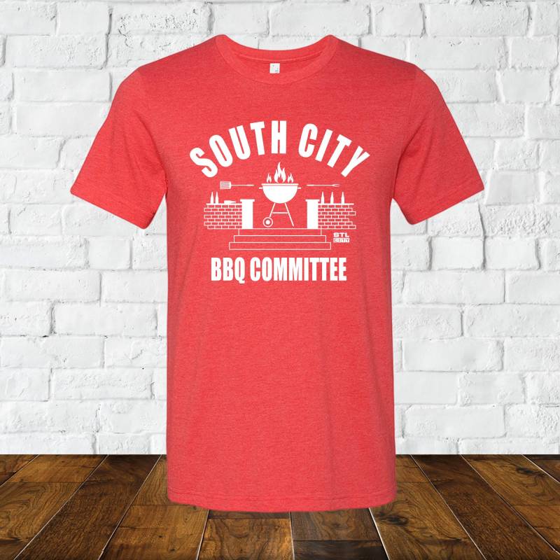 South City Bbq Committee - Ein Stl Shirt Von Benton Park Prints, St Louis, Saint South City Bbq Committee - Ein Stl Shirt Von Benton Park Prints, St Louis, Saint von BentonParkPrints