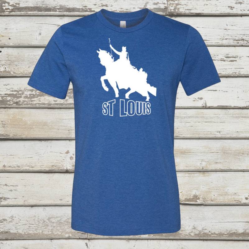 St Louis Statue T-Shirt - Stl City Shirt Von Benton Park Prints, Louis, Saint St Louis Statue T-Shirt - Stl City Shirt Von Benton Park Prints, Louis, Saint von BentonParkPrints