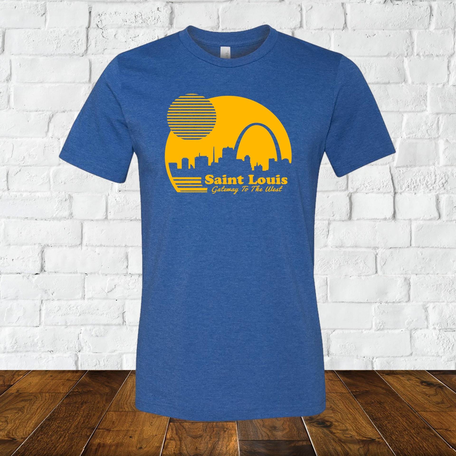 Tor in Den Westen, St Louis, Stl, Stl Sunrise, Louis Arch, Arch Shirt, Bogen Shirt von BentonParkPrints
