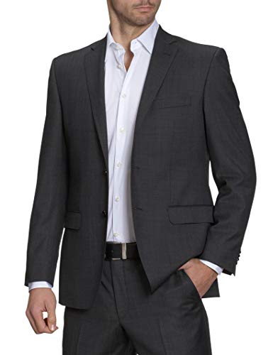 Benvenuto 22042200271283 Herren Blazer & Sakkos, Gr. 50, Grau (Lakritze 2) von Benvenuto