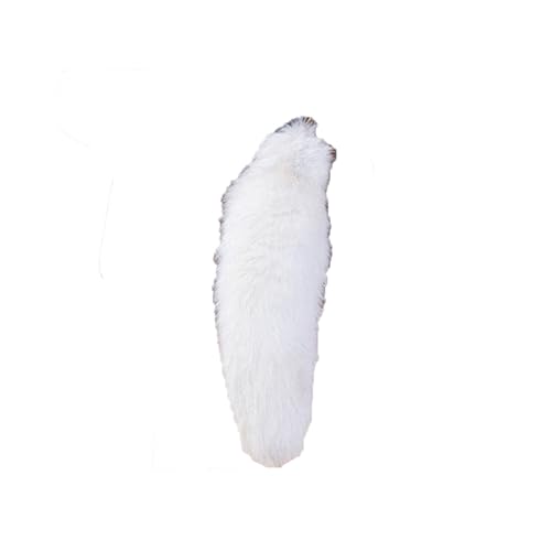 1 Stück/2 Stück/3 Stück Fox Tail 16 Inch Therian Tail Fuchsschwanz Furry Tail Therian Black Fuchs Schwanz Fox (15,1 Stück) von Benyong