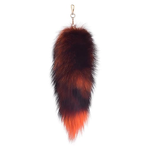 1 Stück/2 Stück/3 Stück Fuchsschwanz 16 Inch Fox Tail Therian Tail Furry Tail Therian Black Fuchs Schwanz Fox (8,2 Stück) von Benyong