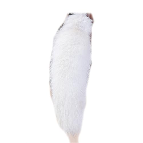 Fox Tail 20 Inch Therian Tail Fuchsschwanz Furry Tail Therian Black Fuchs Schwanz Fox (6) von Benyong