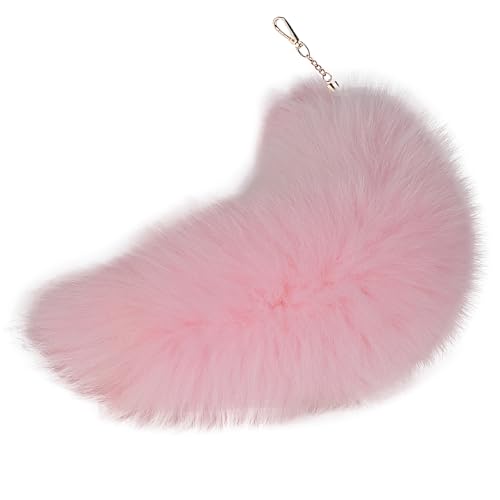 Fuchsschwanz 16 Inch Fox Tail Therian Tail Furry Tail Therian Black Fuchs Schwanz Fox (16) von Benyong