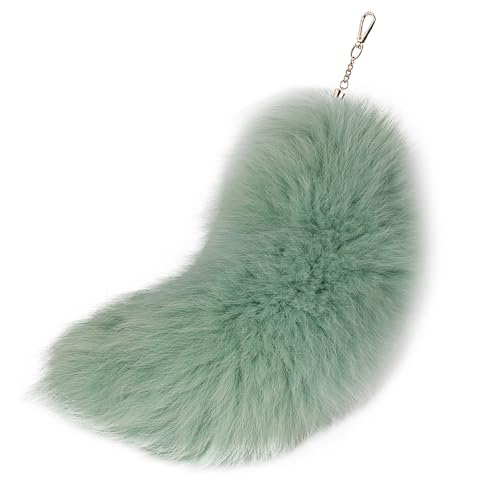 Fuchsschwanz 16 Inch Fox Tail Therian Tail Furry Tail Therian Black Fuchs Schwanz Fox (18) von Benyong