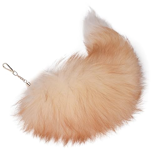 Fuchsschwanz 16 Inch Fox Tail Therian Tail Furry Tail Therian Black Fuchs Schwanz Fox (4) von Benyong
