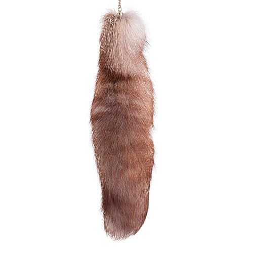 Fuchsschwanz 20 Inch Fox Tail Therian Tail Furry Tail Therian Black Fuchs Schwanz Fox (8) von Benyong