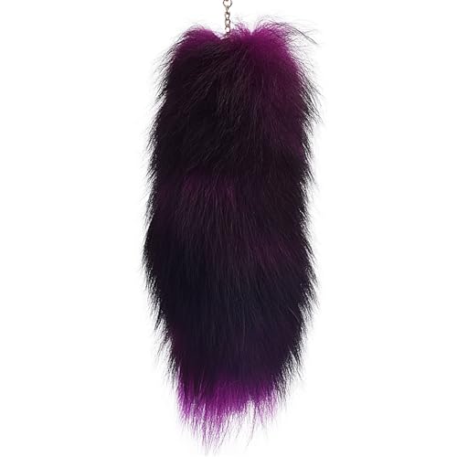 Therian Tail 20 Inch Fuchsschwanz Fox Tail Furry Tail Therian Black Fuchs Schwanz Fox (12) von Benyong