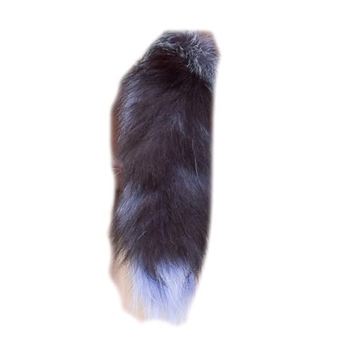 Therian Tail 20 Inch Fuchsschwanz Fox Tail Furry Tail Therian Black Fuchs Schwanz Fox (5) von Benyong