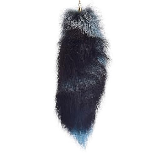 Therian Tail 20 Inch Fuchsschwanz Fox Tail Furry Tail Therian Black Fuchs Schwanz Fox (9) von Benyong
