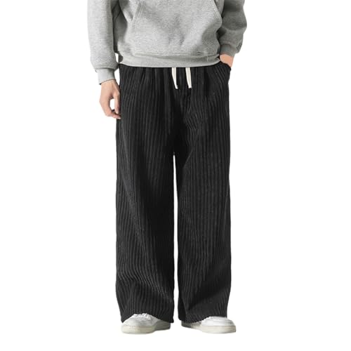 Beokeuioe Cord Haremshose Herren Baggy Breite Jogginghose Herren Cordhose Herren Grau Haremshose Herren Mit Taschen Cordhose Herren 5XL Jogginghose Oversize von Beokeuioe