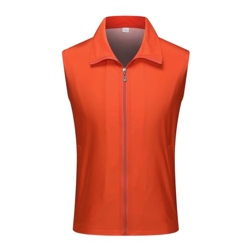 Beokeuioe Fahrradweste Herren Damen Sommer Sportweste Winddicht Windstopper Laufweste Atmungsaktiv MTB Warnweste Fahrrad Ärmellose Weste Radweste Leicht Softshellweste Funktionsweste von Beokeuioe