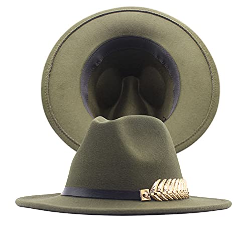 Beokeuioe Fedora Filzhut mit breiter Krempe, Winter Klassischer Trilby Hut mit Gürtelschnalle Gatsby Hut Panama Hut aus Filz für Damen, Bogart Hut Western Mützen Jazzhut Beokeuioe Fedora Filzhut mit breiter Krempe, Winter Klassischer Trilby Hut mit Gürtelschnalle Gatsby Hut Panama Hut aus Filz für Damen, Bogart Hut Western Mützen Jazzhut von Beokeuioe