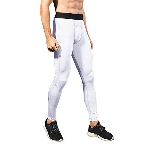 Beokeuioe Herren Thermohose Lange Unterhose Warme Unterwäsche Schwitzen trocknen Lernen und trainieren und Leggings und Hosen Sport Hosen Quick Elastizität Fitness Herren Hosen Herren Hosen von Beokeuioe