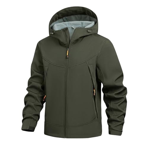 Beokeuioe Regenjacke Herren Wsserdicht Gefütterte Fahrradjacke Wasserdicht Atmungsaktiv Softshelljacke Fleecefutter Übergangsjacke Winddichte Wanderjacke mit Kapuze Windbreaker Skijacke Beokeuioe Regenjacke Herren Wsserdicht Gefütterte Fahrradjacke Wasserdicht Atmungsaktiv Softshelljacke Fleecefutter Übergangsjacke Winddichte Wanderjacke mit Kapuze Windbreaker Skijacke von Beokeuioe