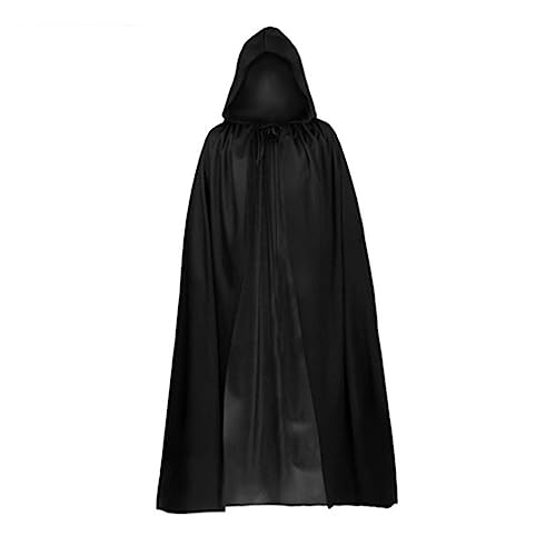 Beokeuioe Robe mit Kapuze Umhang mit Kapuze, Kostüm Herren Halloween Cape Gewand Karneval Fasching Männer Erwachsene Cosplay Party Outfit Mittelalterliche Renaissance Umhang Beokeuioe Robe mit Kapuze Umhang mit Kapuze, Kostüm Herren Halloween Cape Gewand Karneval Fasching Männer Erwachsene Cosplay Party Outfit Mittelalterliche Renaissance Umhang von Beokeuioe