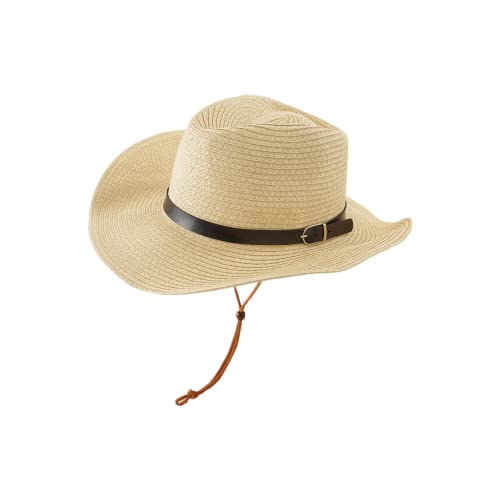 Beokeuioe Sonnenhut Strohhut (Sonnenschutz) Damen und Herren im Trilby-Look Hut aus Stroh für den Sommer am Strand oder im Urlaub Sonnenhüte Unisex Damen Herren Panamahut Strohhüte von Beokeuioe